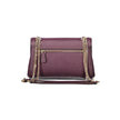 Purple Polyethylene Women Handbag