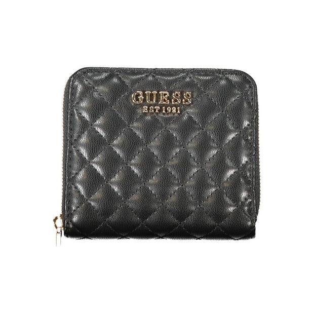 Black Polyethylene Women Wallet