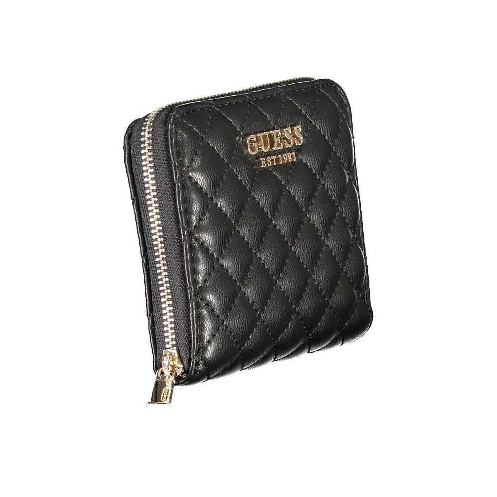 Black Polyethylene Women Wallet