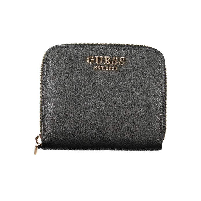 Black Polyethylene Women Wallet