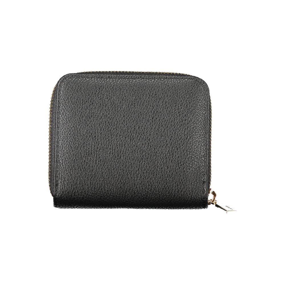 Black Polyethylene Women Wallet