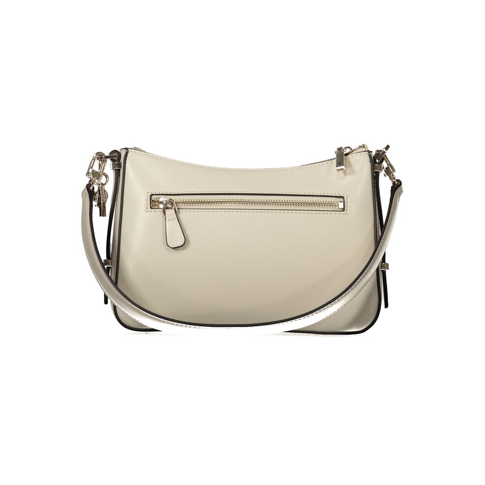 Beige Polyethylene Handbag