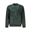 Green Cotton Men Sweater