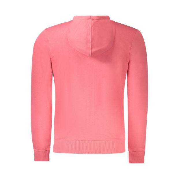 Pink Cotton Men Sweater