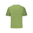 Green Cotton Men T-Shirt