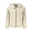 Beige Polyester Men Sweater