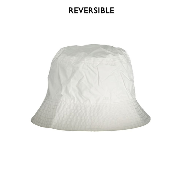 White Polyamide Women Hat