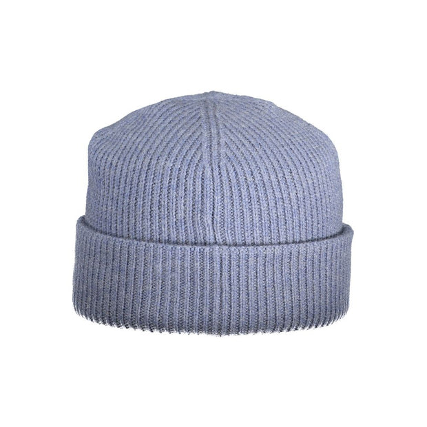 Light Blue Wool Men Cap