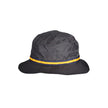 Black Polyamide Men Hat