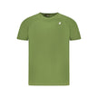 Green Cotton Men T-Shirt