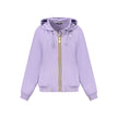 Purple Polyester Women Sweater