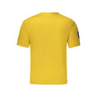 Yellow Cotton Men T-Shirt