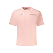 Pink Cotton Men T-Shirt