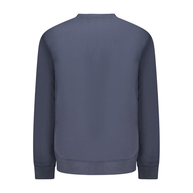 Blue Polyester Men Sweater