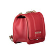 Red Polyethylene Women Handbag