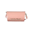 Pink Polyethylene Women Handbag