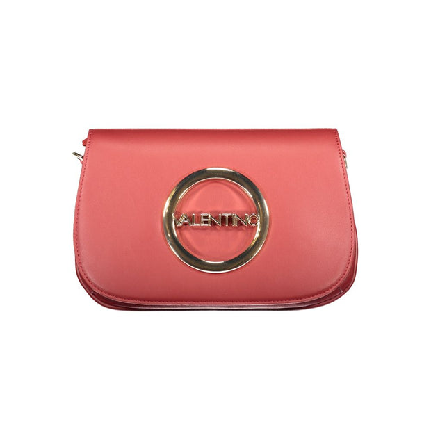 Red Polyethylene Women Handbag