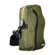 Green Polyamide Men Shoulder Bag