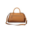 Brown Polyethylene Women Handbag