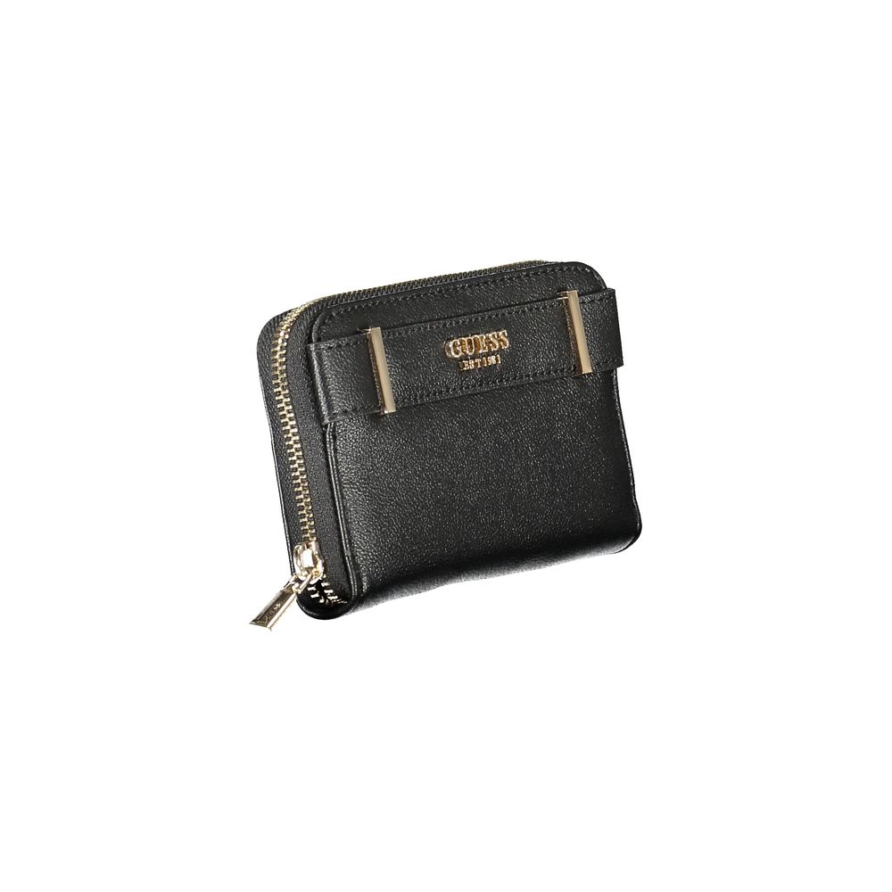 Black Polyethylene Women Wallet