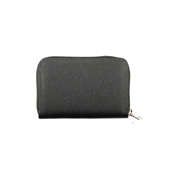 Black Polyethylene Women Wallet