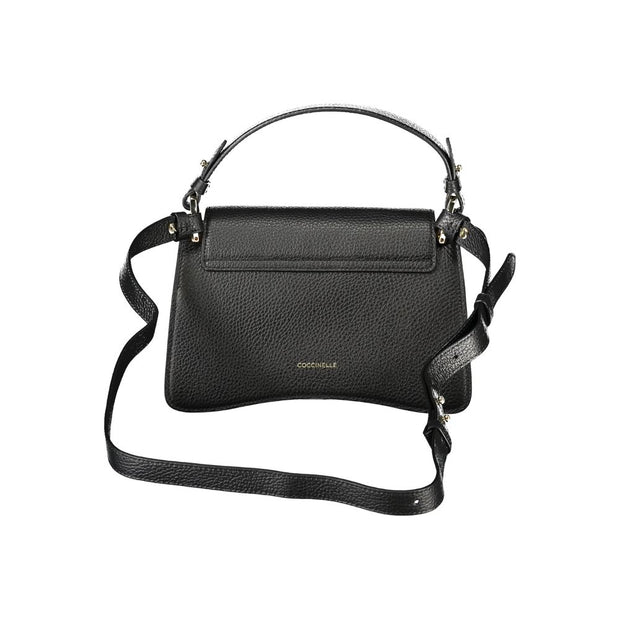 Black Leather Women Handbag