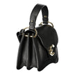 Black Leather Women Handbag