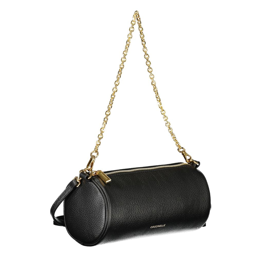 Black Leather Women Handbag