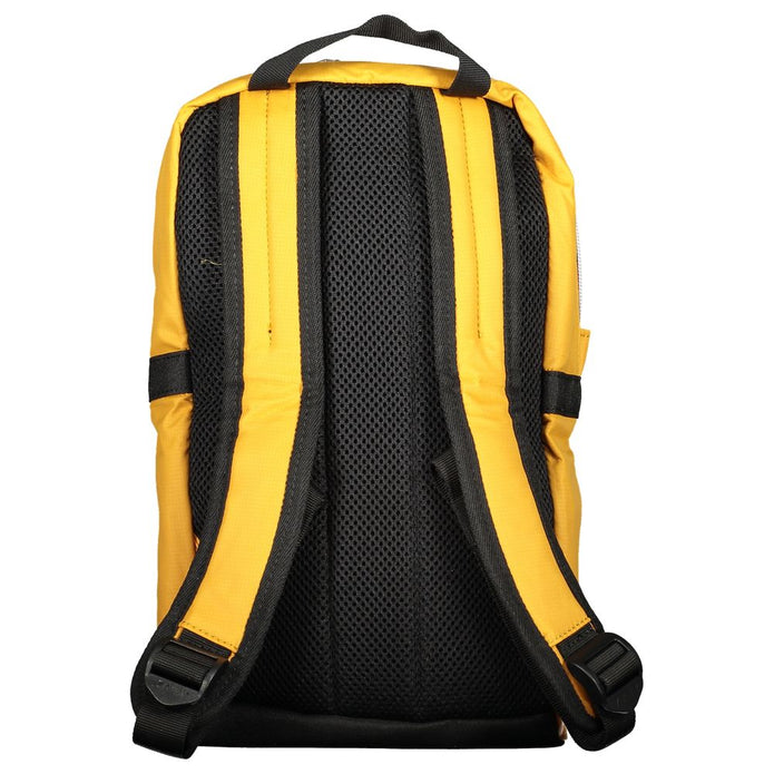 Yellow Polyamide Women Backpack