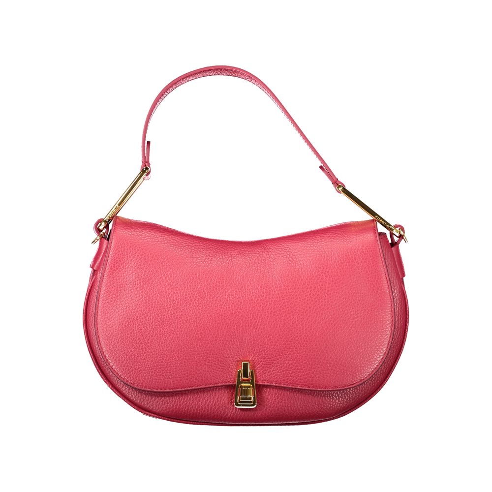 Red Leather Women Handbag