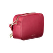 Red Leather Women Handbag