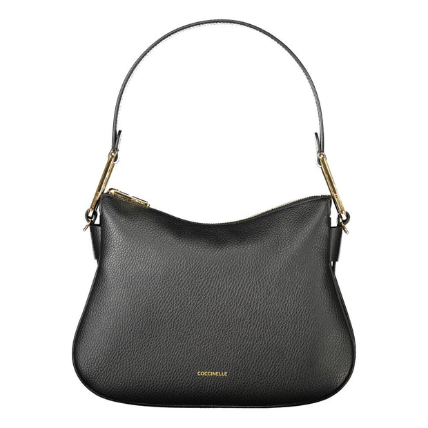 Black Leather Women Handbag