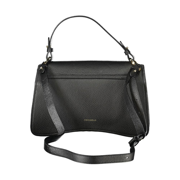 Black Leather Women Handbag