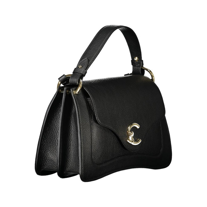 Black Leather Women Handbag