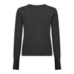 Black Polyester Women Sweater