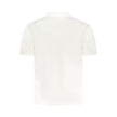 White Cotton Men Polo Shirt