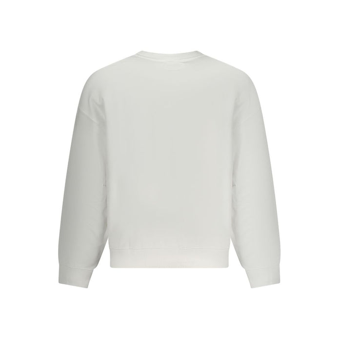 White Cotton Men Sweater