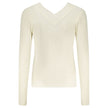 White Viscose Women Sweater