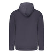 Blue Cotton Men Sweater