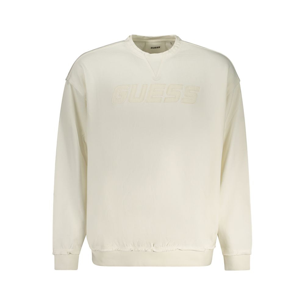 White Cotton Men Sweater