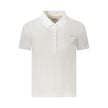 White Cotton Women Polo Shirt