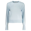 Light Blue Polyester Women Sweater