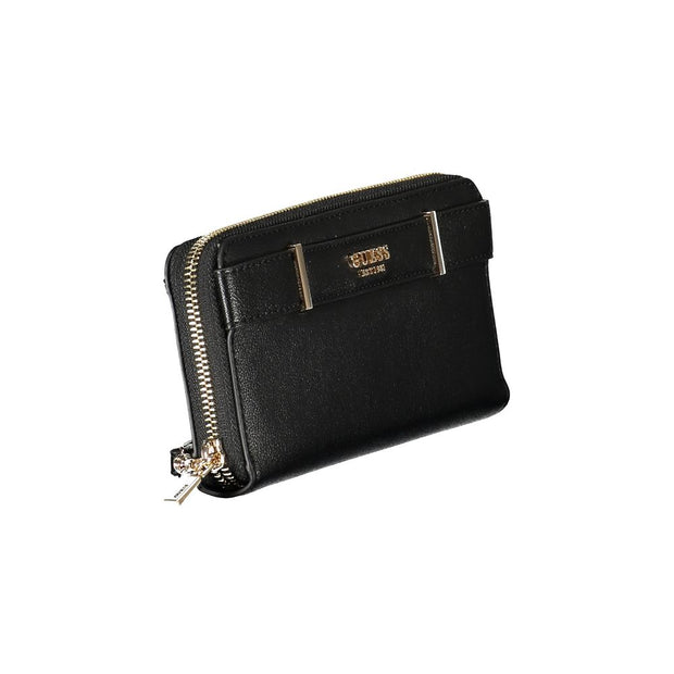 Black Polyethylene Women Wallet