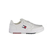 White Polyethylene Men Sneaker