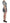 Crystal Silver Runway Handmade Dress