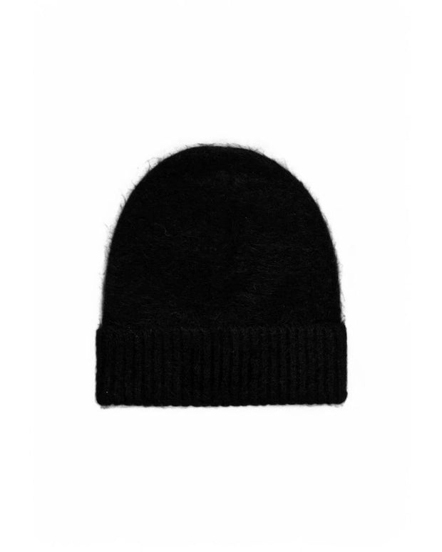 Black Alpaca Leather Caps Baseball Hat