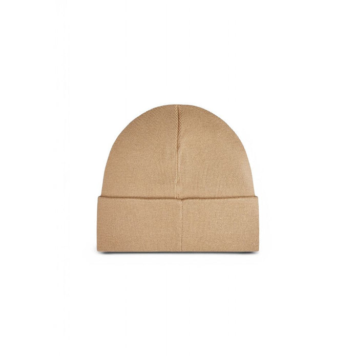 Beige Recycled Polyester Hats & Cap