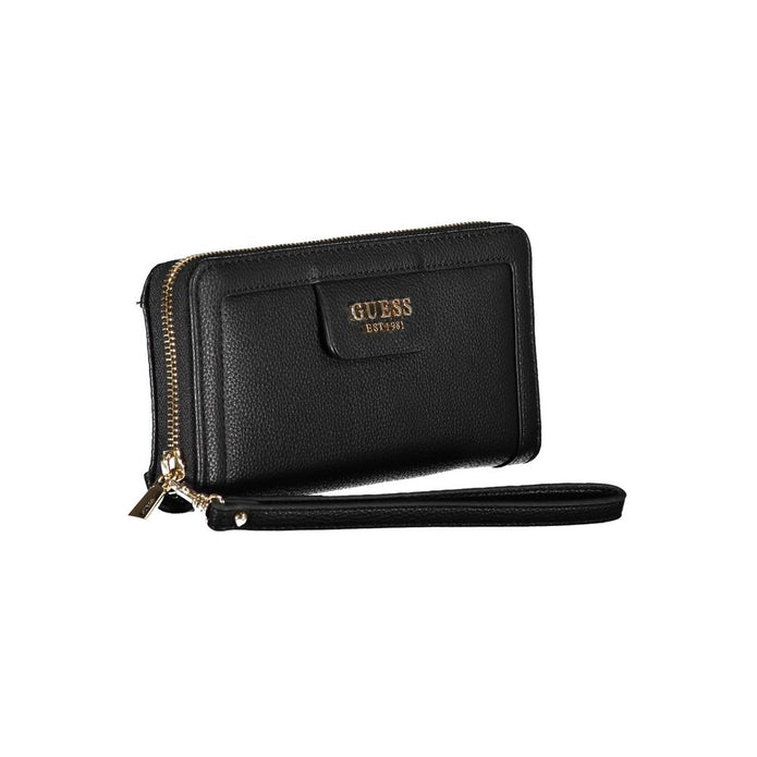 Black Polyethylene Women Wallet