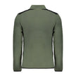 Green Polyester Men Sweater