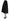 Black Goat Fur Shearling Long Jacket Coat